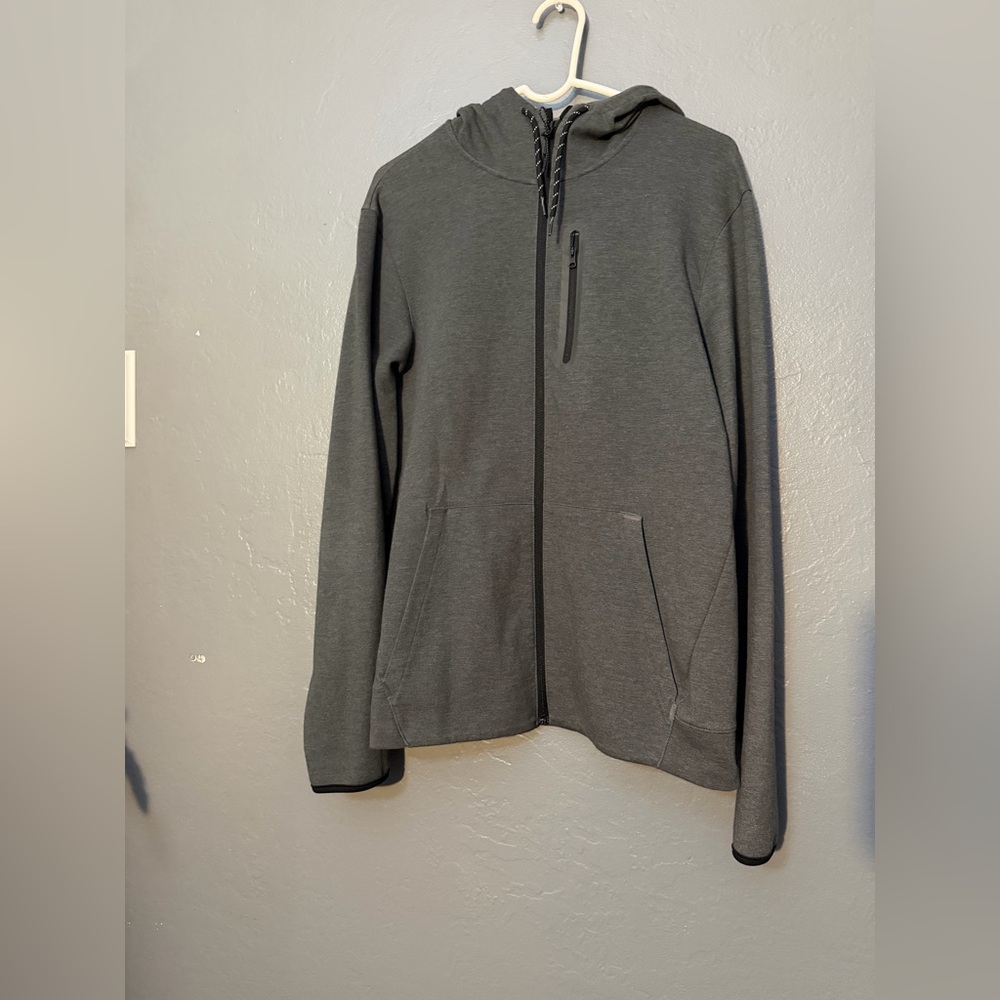 Old Navy‎ Dynamic Fleece Men's Gray Hoodie Size Large